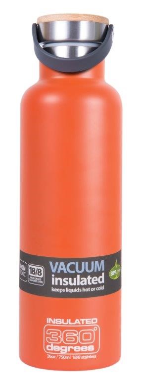 בקבוק מים מבודד נירוסטה Vacuum 750ML