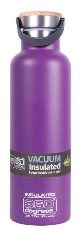 בקבוק מים מבודד נירוסטה Vacuum 750ML