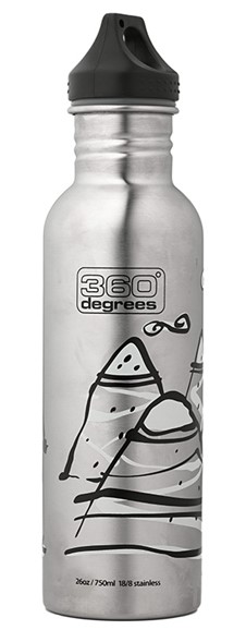 בקבוק מים נירוסטה 360Degrees 750ML