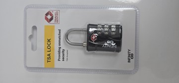 מנעול קוד INFINITY TSA LOCK 3dail