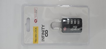 מנעול קוד INFINITY TSA BIG LOCK 4dail