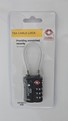 מנעול קוד + כבל -INFINITY TSA CABLE LOCK