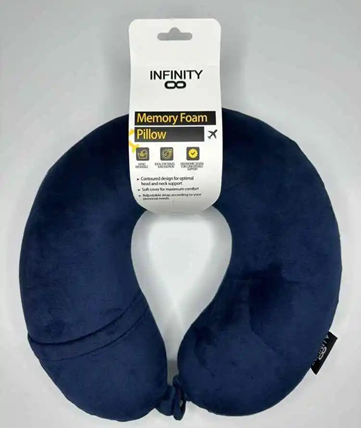 כרית צוואר INFINITY MEMORY FOAM PILLOW
