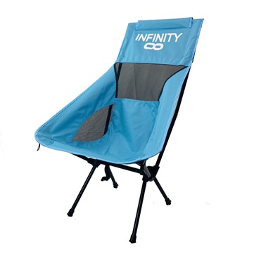 כיסא קמפינג קומפקטי גבוה INFINITY BETA HIGH CHAIR