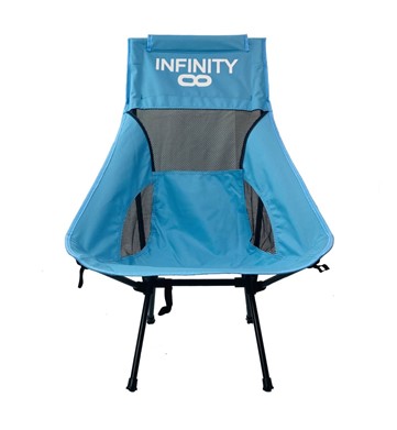 כיסא קמפינג קומפקטי גבוה INFINITY BETA HIGH CHAIR