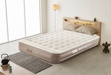 מזרן מתנפח זוגי כולל משאבה נטענת 40 ס”מ INFINITY DELUXE AIR BED