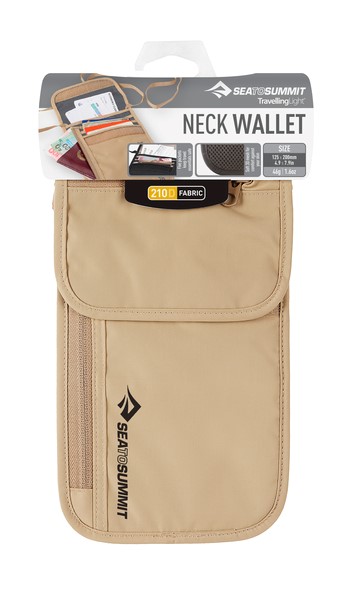 ארנק כסף צוואר TravellingLight Neck Wallet (5 Pocket)