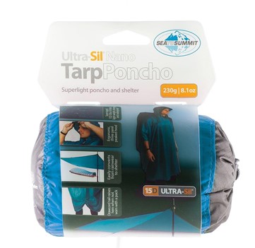 מעיל גשם/פונצ'ו/מחסה ULTRA-SIL® NANO TARP-PONCHO