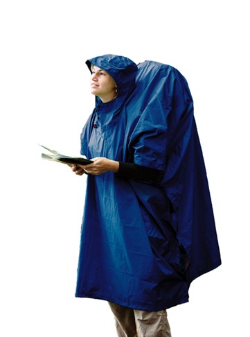 מעיל גשם/פונצ'ו/מחסה NYLON TARP PONCHO