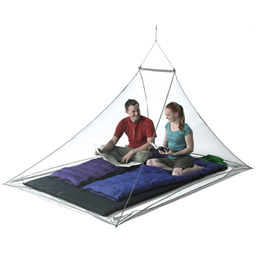 כילה נגד יתושים זוגי NANO MOSQUITO PYRAMID NET